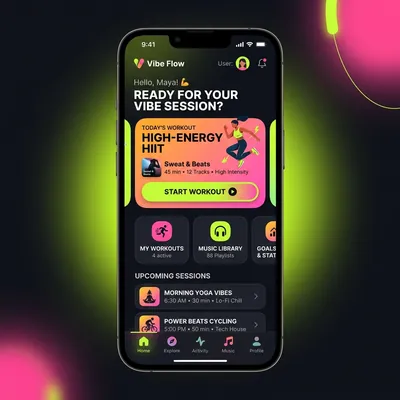 Colorful Mobile App